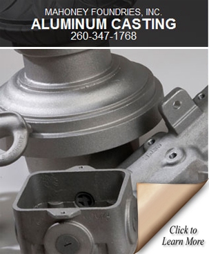 Mahoney Foundries is an Aluminum Sand Casting Supplier specializing in producing alminum sand castings in their Indiana foundry.